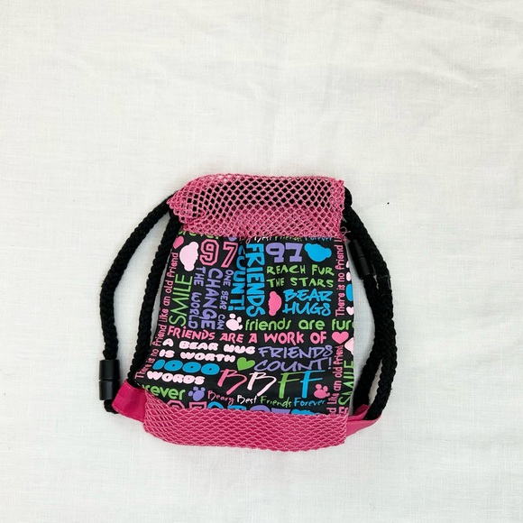 Build A Bear Best Friend BFF drawstring backpack bag - Picture 2 of 4